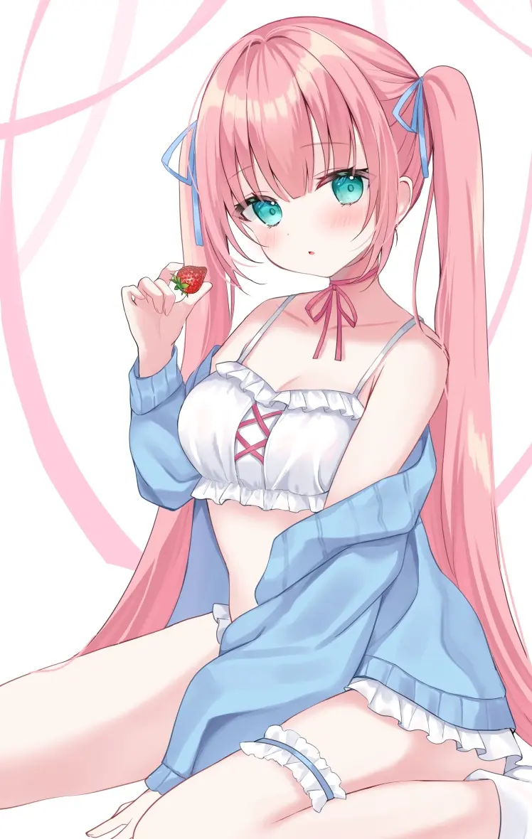 俏皮又灵动♡ – 双马尾插画特辑-星空知
