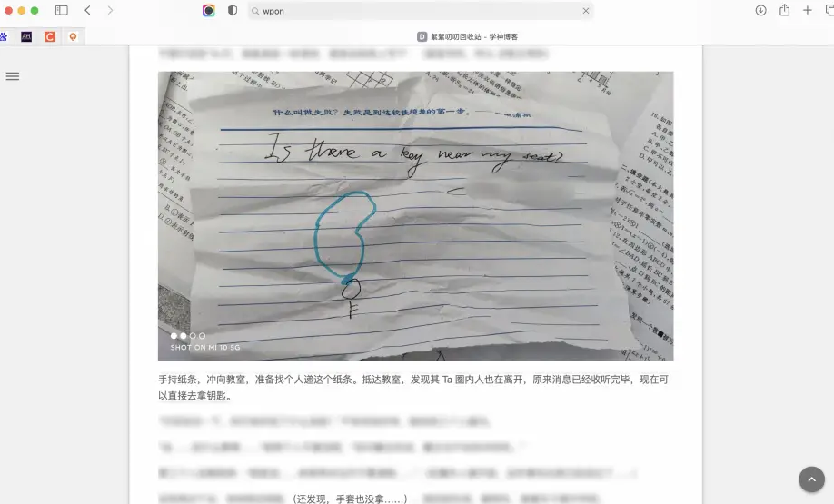 WordPress在文章内容中对文字加模糊隐藏效果-星空知