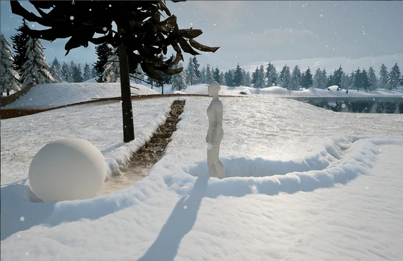 脚印车轮痕迹环境交互插件 – Trail Hunter PRO – Multiplayer and WorldPartition supported-星空知