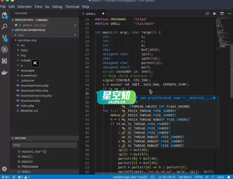 免费开源的IDE代码编辑器 VSCodium v1.102.14746 多平台绿色版-星空知