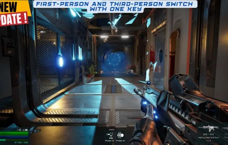 第三人称射击游戏模板 – Voyager Third Person Shooter Template v2-星空知