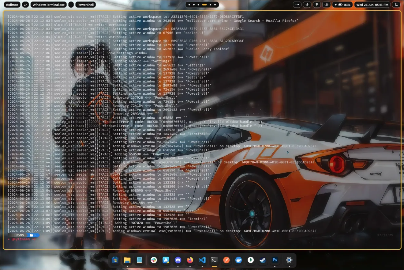 Seelen UI v2.6.4 个性化Win桌面美化工具-星空知