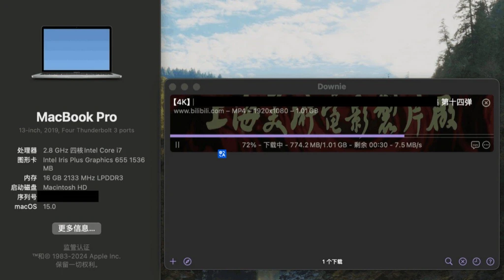 Mac Downie 4 For (网络视频下载)v4.7.22 fix-星空知