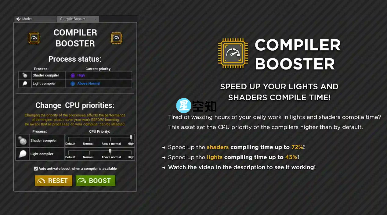 加速编译时间-Compiler Booster-星空知